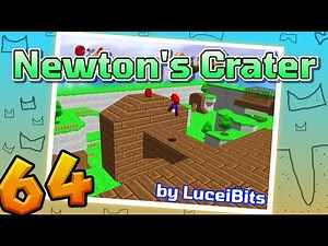 Mario Builder 64: Newton's Crater by LuceiBits