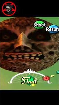 The Legend Of Zelda Majora's Mask - Watching The Moon Falling During The Final Day In Accelerated