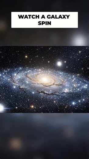 THIS GALAXY NEVER STOPS SPINNING 😳🌌#Galaxy #Space #Universe #DeepSpace #Astronomy #4K