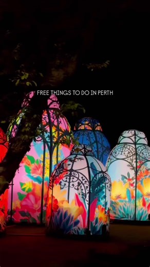 Free Perth Experiences: Subiaco Light Installations