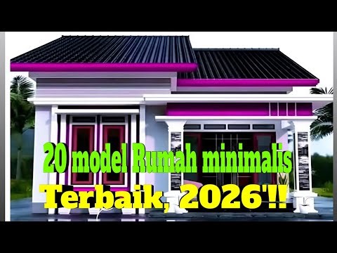20 model Rumah minimalia, terbaik 2026"!!