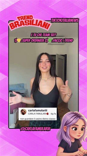 CARLA FAMULARI DO YOU PREFER TRENDS OR PUTTING IN ORDER #tiktok #webboh #foryou #trends