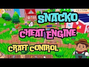 🚀 Snacko Cheat Engine Table – Master HP, Time & Crafting! 📌