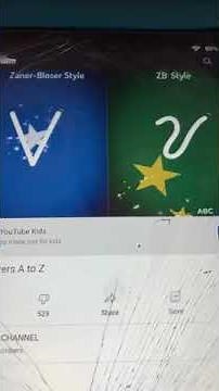 Jd playing ABC 123 channel normal letters: p, v, and z.