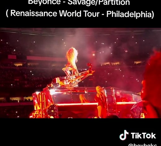 Beyoncé Savage/Partition Live Performance at Renaissance World Tour in Philadelphia