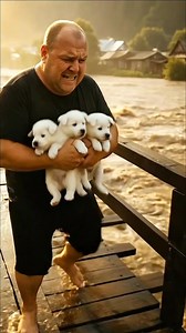 165K views · 7.6K reactions | Brave Dog Rescues Drowning Puppies ❤️...