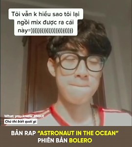 845K views · 70K reactions | Khi bạn thích nghe rap US-UK nhưng lại có niềm đam mê mãnh liệt với bolero: Nghe lại bản gốc "Astronaut In The Ocean" của Masked Wolf tại: - Youtube: youtu.be/MEg-oqI9qmw - Spotify: wmvn.lnk.to/AITO/spotify - Apple Music: wmvn.lnk.to/AITO/applemusic Cre: marcus.275 | Warner Music Vietnam | Facebook
