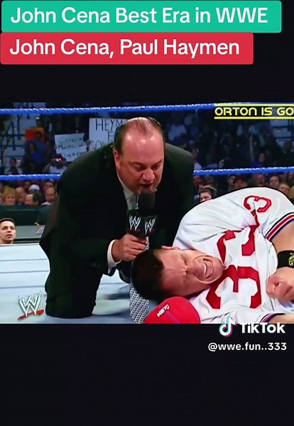 John Cena Starting ERA in WWE Paul Haymen #johncena #grow #foryou #wwetiktok #growmyacount #wwe #wwenetflix #for