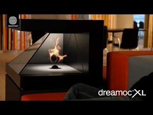 DreamocXL - 3D holographic fireplace