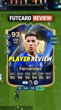 🇦🇷 93 ENZO FERNÁNDEZ Review in FC26 - NO DEFENDING 😒 #fc26 #teamoftheseason #tots #enzo #review