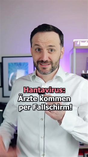 Hantavirus Ärzte springen per Fallschirm zu Patienten auf Insel. Gleichzeitig wird die Hondius evakuiert. #1minutejura #nachrichten #lernenmittiktok