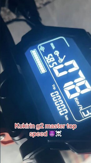KUKIRIN G2 MASTER TOP SPEED IS CRAZY 🤪 ☠️