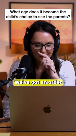 At What Age Does It Become the Child’s Choice to See Their Parents? 👶⚖️ Parenting and custody questions can be tough. Learn when children’s preferences start to play a role in visitation decisions. #childcustody #parenting #familylaw #fyp #viralpost #trending #relatable #parentingtips #kidschoice #familymatters | Tracey Moloney