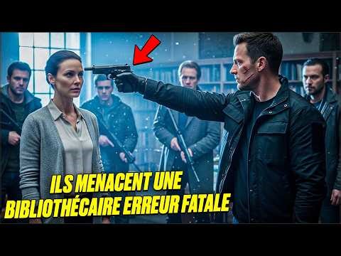 «Dernière chance!» — 5 armés chargent la bibliothécaire, sans savoir qu'elle est le Sniper Fantôme