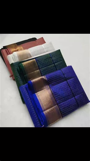 🎖️C. M. SILKS 98426*79644 ⚡PURE HAND LOOM KANCHI SOFT SILK SAREES ⚡VAIRUSI CHICK'S JACKARD BORDER WEAVING ⚡SELF BLOUSE ⚡PREMIUM QUALITY ⚡RS.8,490/... $🔥 https://chat.whatsapp.com/CfCwpEZD40jLfD4A0i20DA | C.M silk sarees