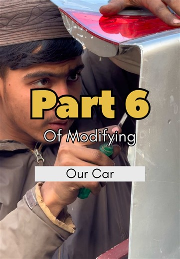 Part 6 of Modifying our car. We will start the mechanical work in the next part. #PakistaniCarMods #CustomCarsPakistan #ModifiedBeasts #CarCulturePK #staytunedformore