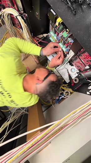 Ring and Ping Inc. on Instagram: "Landing all of our wiring in the access control panel. #socal #accesscontrol #accesscontrolsystem #lowvoltage #workmanship"
