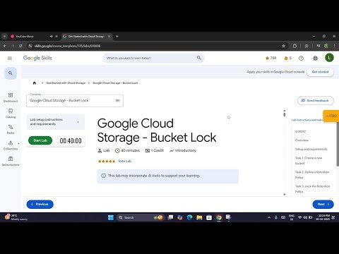 Google Cloud Storage: Bucket Lock | GSP297 Qwiklabs Walkthrough (Full Lab Solution)