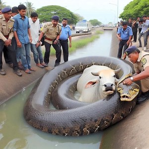 134K views · 632 reactions | Big Python #reels #OMG | Explore With Rajib | Facebook