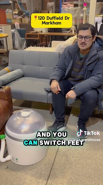 Portable Foot-Powered Laundry Machine for $150 in Markham