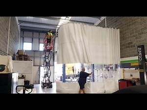 Customer Testimonal & Workshop Curtain Installation | Hutchinson's PVC Solutions