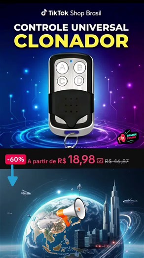 clonador de Controle Remoto universal, clonagem rápida 🖇️ #achadinhos #tiktokshop #controleremoto #ofertar