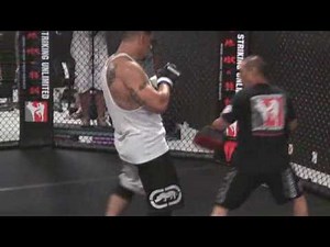 UFC 100: Frank Mir Pounds the Pads.