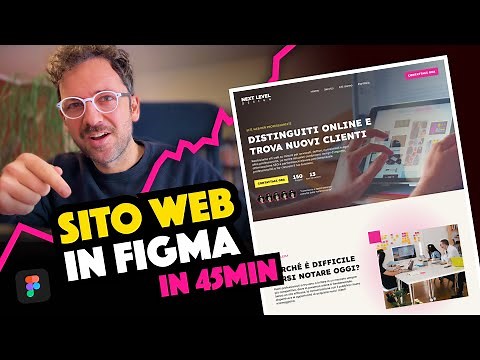 Figma Tutorial per Principianti: Design Sito Web Completo dall'inizio alla fine