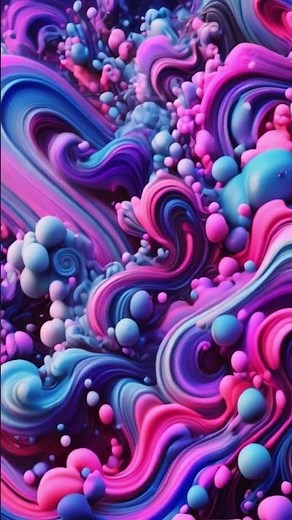 Hypnotic Liquid Color Flow in 4K | Abstract Visuals for Relaxation & Inspiration 🎨✨