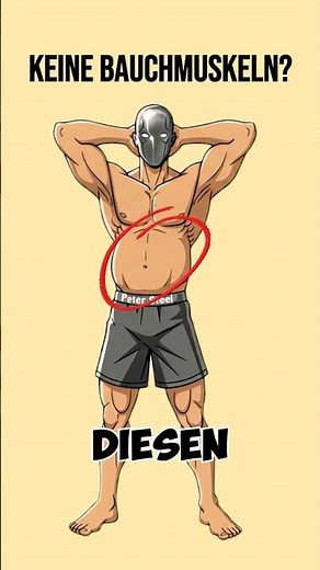Mit diesen 3 Übungen zum Sixpack !