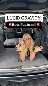 42K views · 14K reactions | You won’t believe this… 勞 Why can’t more cars do this?? In the new Lucid Gravity all the back seats EASILY fold completely flat for TONS of extra storage, 120 cu ft to be exact!! Great for hauling large loads or maybe camping in your SUV!? What do you guys think? #lucidgravity #lucid #ev #momcar #luxurycars #SUV | Techie Dani | Facebook