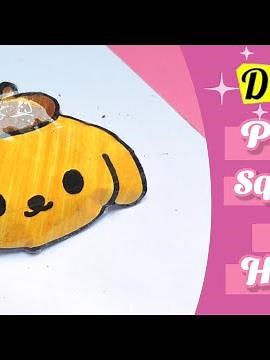 How to make pompompurin squishy | DIY pompompurin squishy | DIY Sanrio squishy