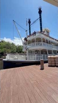 Thank You Tokyo Disneyland! 🤗 America Mark Twain Riverboat #tokyodisneyland #disneyland #disney