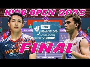 FINAL HYLO Open 2025 Live Stream Badminton