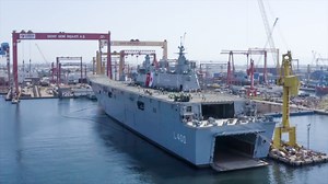La Turquie inaugure son premier porte-drones de combat