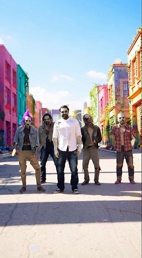 When Zombies Are More Funny Than Scary 🤣🧟‍♂️ #soulfulstrings07 #ZombieComedy#FunnyZombie