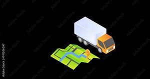 GPS pin Location on map paper