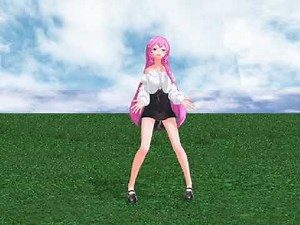 MMD Bibbidiba Full Decalcomanie Megurine Luka