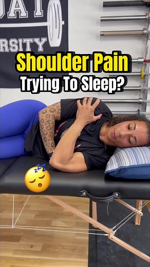Tips for Sleeping with Shoulder Pain