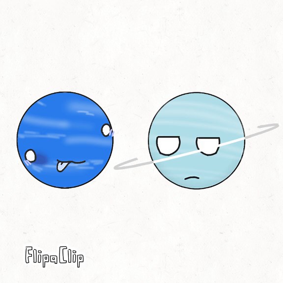 Neptune and Uranus Planetary Meme Fun