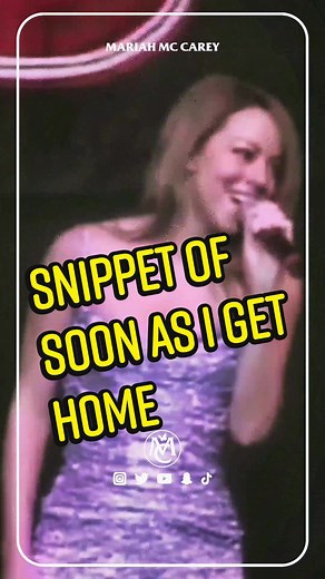 Mariah Carey 1997 Performance of Soon As I Get Home