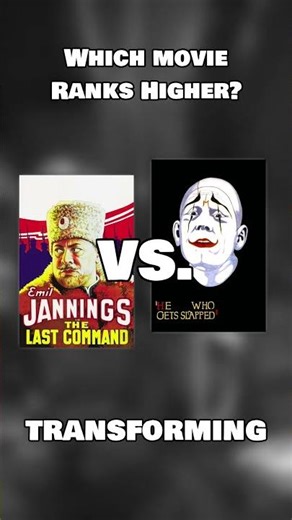 The Last Command Versus He Who Gets Slapped