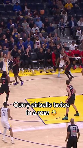 Curry's Shocking Airballs in NBA Game