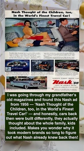 Nash Travel Car Ad from 1956