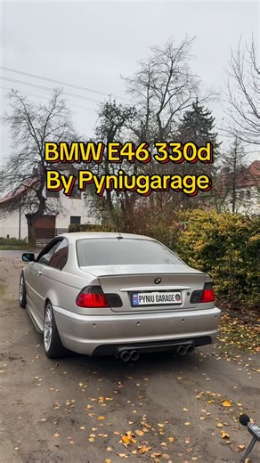 1.3K views · 515 reactions | Przedstawiam wam Zimowego wojownika z krwi i kości  BMW E46 330d na gwincie z odcinką no i teraz już z wydechem 﫡 Wykonałem w nim aktywny przelot 2,5Cala z końcówkami M3 look 2x 80mm Zapraszam do oceny realizacji i do współpracy #pyniugarage #BMW #e46 #exhaust #sound | Mateusz Hupało | Facebook