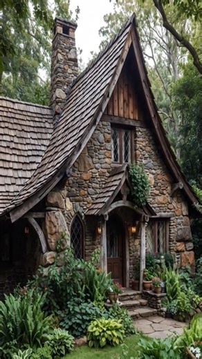 5.2K views · 516 reactions | fairy-tale cottage in a magical garden | Teeeee | Facebook