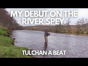🎣🌨 My first cast on the famous river Spey 🌤🎣