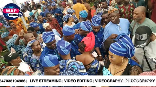 TOLU OBEY @ FINAL BURIAL CEREMONY Of 𝐋𝐀𝐃𝐘 𝐄𝐕𝐀𝐍𝐆. 𝐌𝐀𝐑𝐈𝐀 𝐀𝐁𝐄𝐉𝐄 𝐅𝐎𝐋𝐀𝐋𝐔 JP ( MAMA WOOLI ) | WAP MEDIA TV