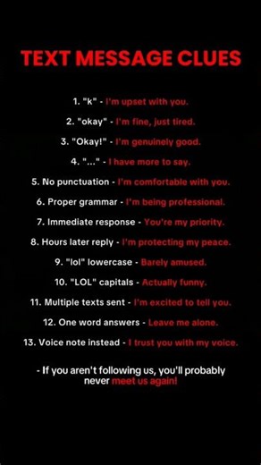 Text Message Clues Backed by Psychology