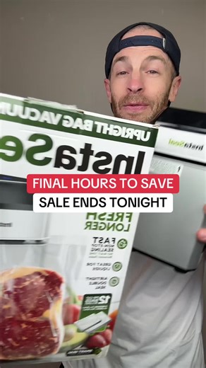 Insta seal food vacuum sealer
